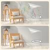 Película Protectora de Pared, Adsorción Electrostática Transparente, Fuerte Autoadhesivo, Sin Daño a Pared Blanca, Anti-Golpes, Pegatina a Prueba de Aceite, Papel Tapiz Impermeable y Anti-Suciedad