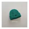 Chapéu de Lã Tricotado Infantil Estilo Merlot para Outono e Inverno com Simples Design de Pônei Bordado, Quente Proteção de Orelhas para Clima Frio