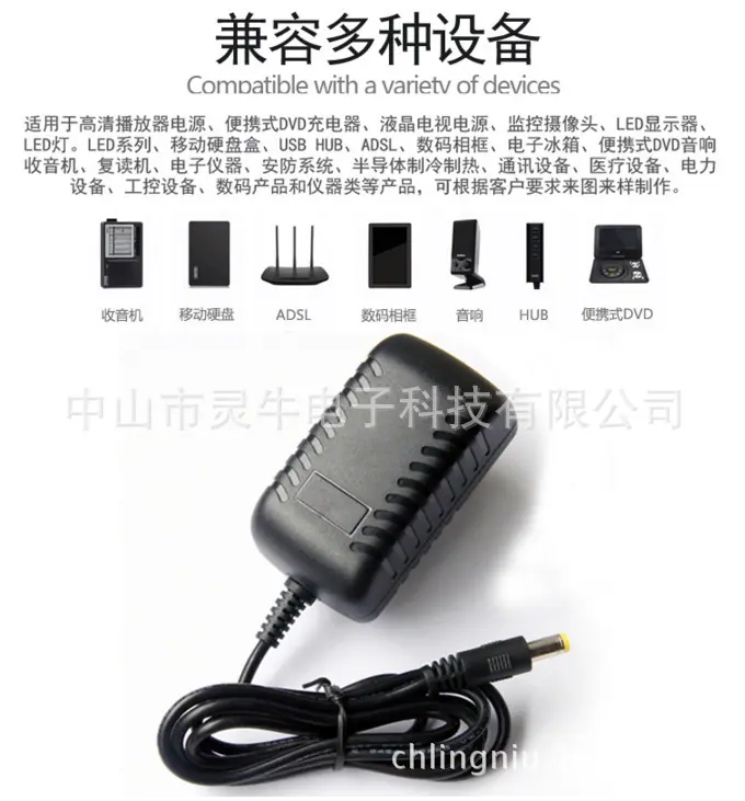 12V3A电源适用多种产品