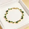 Pulsera Retro de Flor de Rosa Europea y Americana, Estilo de Lujo Ligero, Pulsera Floral de Gama Alta, Diseño de Nicho, Joyería de Temperamento Minimalista