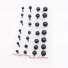 Ojos de Muñeca Insertados en Ojos Juguete Animal Ojos de Muñeca Nariz Todos los Ojos Negros Nariz Globo Ocular Ovalado Accesorios DIY
