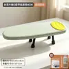 Tabla de planchar de alta gama hecha de madera maciza, tabla de planchar plegable para uso doméstico, pequeña almohadilla de planchar de escritorio, soporte para alfombrilla de planchar