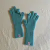 Diseño Estilo Coreano con Guantes de Punto de Lana de Color Sólido para Mujer Otoño e Invierno Cálidos a Prueba de Frío Lindo Dedos Pulgar Flip Hand