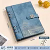 Guochao A5 Caderno de Folhas Soltas Caixa de Presente Conjunto Personalizado Bloco de Notas para Escritório de Negócios Caderno Planejador de Alto Valor