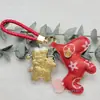 Barra de Ouro Puro 999 Shuibei com a Mensagem "Fique Rico Logo" como Presente para Amigos, Cordão de Celular, Lanyard, Chaveiro, Pingente para o Ano do Cavalo