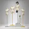 Loja de Roupas Estilo Coreano Manequim Adereços Feminino Corpo Inteiro Vitrine Manequim Meio Corpo Suporte Manequim Rack de Exibição Roupas Femininas