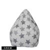 Funda de Tela Sin Relleno Estampada Funda para Puf Transfronteriza Personalizada Patrón Navideño Funda para Sofá Perezoso Funda para Puf Infantil