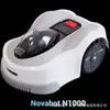 Patio de Jardín Hogareño Cortacésped No Tripulado Portátil App Robot Inteligente para Cortar el Césped Trituradora Eléctrica Pequeña de Hierba