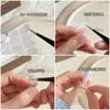 Herramienta para Uñas de Arte Soporte para Uñas de Práctica Acrílico Elevado Hielo Transparente Pieza de Ajedrez con Imán Soporte para Uñas Soporte de Exhibición de Uñas Portátil