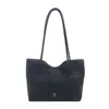 Bolsa Tote Retrô Moda Outono 2026, Grande Capacidade, Bolsa de Ombro Feminina, Bolsa Tote Casual para Viagem e Dia a Dia