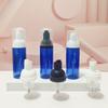 Frasco Espumador Transparente Azul 60ml Frasco Espumador por Pressão Frasco de Viagem para Pasta de Dentes