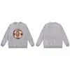 Suministro Mayorista Transfronterizo de Marca de Moda de Comercio Exterior Sudadera Pesada de Cuello Redondo Chaqueta de Manga Larga Tiburón