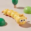 Brinquedo de Lagarta a Corda para Crianças, Inseto Rastejante Balançante, Brinquedo Animal Mecânico a Corda, Brinquedo Educativo Precoce para Bebês