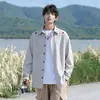 Camisa Bordada de Manga Larga NASA para Hombre Primavera y Verano 2026 Nueva Holgada Casual Ropa de Trabajo para Hombre Chaqueta Camisa de Verano
