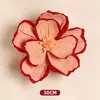 Suministros de boda flores plisadas de boda decoración de boda para sala de estar flores de papel crepé juego de diseño de sala de bodas flor de papel de tirar flor de arte de papel