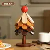 Esterilla aislante para uso doméstico, decoraciones de mesa para árbol de Navidad, posavasos creativo con forma de árbol antiquemaduras, posavasos y base para cuenco plegables