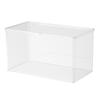 Nueva Caja de Almacenamiento Práctica para Juego de Té Estante de Escritorio para Sala de Estar Portavasos a Prueba de Polvo de Lujo Ligero para Vasos de Vidrio Tazas de Café