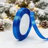 Ventas Directas de Fábrica Cinta de Satén de Poliéster de 1 cm de Ancho, Cinta para Lazos de Boda y Empaque de Regalos al por Mayor