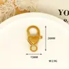 Kit de Herramientas para Joyería DIY Llavero Anillo Cadena Broche de Langosta Juego de Tres Piezas Accesorios para Joyería Kit de Materiales Hechos a Mano