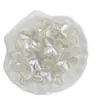 Pérola de imitação ABS 22mm flor de quatro folhas pulseira diy corrente para celular joia para pendurar no carro acessórios com contas online vermelho ao vivo atacado