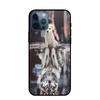 Funda creativa para iPhone 16 con diseño de lobo, perro, gato, tigre y león