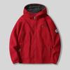 Chamarra de polar con capucha para hombre, talla extra, forrada de polar para invierno