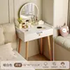 Penteadeira pequena moderna simples quarto mini 2025 novo quarto de aluguel com apartamento pequeno simples mesa de maquiagem