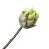 Flores Artificiais, Novo Estilo Chinês, Flor Imperial Alcachofra de Haste Única, Design de Paisagem para Hotéis Externos, Acessórios para Buquê de Fotografia