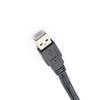 Divisor de coche usa cable adaptador USB uno-a-dos de uno a dos hembra, un macho y dos hembras cable de extensión de datos de carga