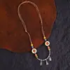 Colar de Cerâmica Jingdezhen Feminino Luxo Leve Nicho Outono e Inverno Colar para Suéter Joias Transfronteiriças Venda Direta da Fábrica