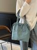 Bolsa Grande Casual de Pedido Extranjero para Mujer 2026 Nueva Moda Versátil Bolsa de Tela Bolso de Hombro Gran Capacidad Bolso Cubo para Viajes