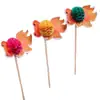 Palitos de Dente Guarda-chuva para Decoração de Coquetel, Palitos de Dente Guarda-chuva para Apresentação de Bebidas, Palitos de Dente Guarda-chuva para Decoração de Prato de Frutas e Bolo