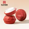 Garrafa cremosa semi-circular personalizada de fábrica 30g embalagem de garrafa plástica de dupla camada para creme facial de skincare garrafa de creme facial personalizada