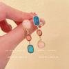 Pendientes de plata 925 con forma de aguja, estilo cyber celebridad, con perlas, estilo retro, ligeros, de lujo, de alta gama, elegantes, para mujer.