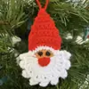 Nuevos Ornamentos Colgantes de Fiesta de Punto para Árbol de Navidad, Bolas, Anillos, Moda Navideña de Estación Independiente Europea y Americana de Comercio Exterior Transfronterizo