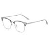 Gafas Jamie 9314 Anti-Luz Azul Gafas Anti-Luz Azul Semi-Metálicas Gafas para Miopía Gafas Simples Cuadradas Ins