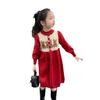 Nuevo Vestido Suéter de Oso para Niña Vestido Suéter de Dibujos Animados para Bebé Vestido Suéter de Punto Lindo Cuello Redondo