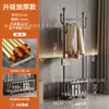 Cabideiro Móvel com Rodas, Cabide de Chão para Quarto, Cabideiro para Sala de Estar Estilo Nórdico, Cabide Móvel