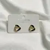 Pendientes Coreanos de Plata S925 con Aguja, Geométricos Huecos Incrustados de Diamantes, Diseño de Nicho de Lujo Ligero, Pendientes de Alta Gama para Mujer, Accesorios Versátiles para Orejas