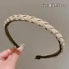 Diadema de verano con diseño texturizado para mujer, accesorio para el cabello de corona alta para uso diario, diadema de lujo de alta gama con dientes para mujer