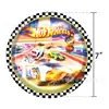 Nuevo Mantel de Fiesta de Cumpleaños de Dibujos Animados Temático de Hot Wheels de Amazon para Niños, Set de Decoración para Mesa de Carreras