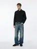 Yishengyi Chaqueta Casual de Solapa Estilo Retro Americano Nicho Alta Gama Unisex para Viajar Corte Boxy Chaqueta Corta