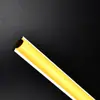 Luminária Tubo de Luz de Perfil Extrudado de PC, Carcaça de Plástico de PC de Alta Transparência, Luminária para Iluminação de Escritório Feita Sob Medida