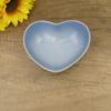 Exportar Francia el Plato Corazón de Melocotón Amor Plato Hondo Plato con Forma de Corazón Degradado Porcelana Europea Plato para Sopa Esmalte de Color Color Sólido
