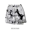 Serie One Piece Pantalones Cortos para Niños Pantalones de Baloncesto de Verano Pantalones de Pijama Mismo Estilo para Pareja Ropa Exterior de Secado Rápido Pantalones Casuales de Playa