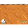 Caderno 1x1 (capa dura) Neuro Cd Esp Topo Linguagem 60