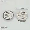 Tapón de ventilación para armario de acero inoxidable con orificio de ventilación redondo y decorativo para zapatero y armario.