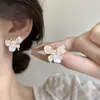 Pendientes Modernos y Únicos con un Toque de Lujo, Pendientes Pequeños y Elegantes de Circonita para Mujer