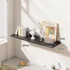 Estante de Pared Oculto de Una Sola Línea Estantería para Libros Colgante de Pared para Sala de Estar Estante Colgante de Pared para Dormitorio