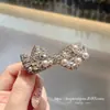 Pinzas para el cabello de pedrería brillante de lujo estilo coreano Dongdaemun Primavera 2026 para mujer, Colección de accesorios para el cabello de la frente